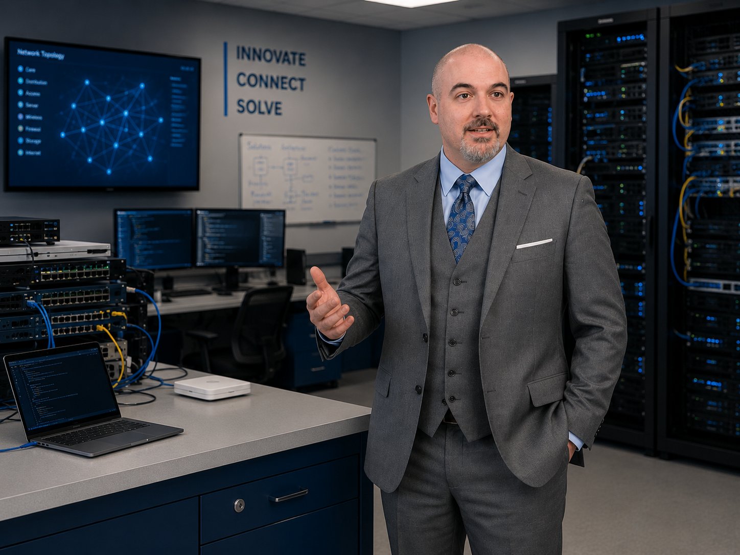 John Rector in technology environment